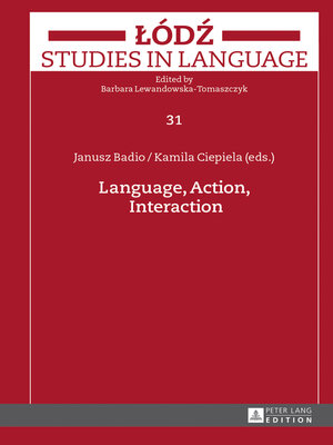 cover image of Language, Action, Interaction
